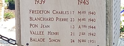 CEREMONIE DU 8 MAI 1945