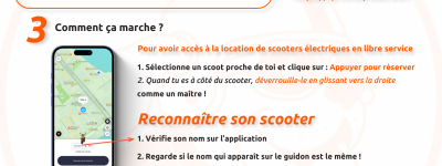 Les Scooters électriques E-DOG en libre-service arrivent sur Yvrac
