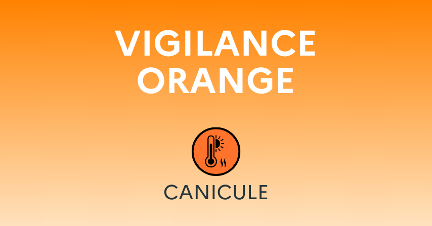 Vigilance orange plan canicule