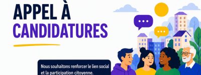 Appel à candidatures : participez à la vie citoyenne