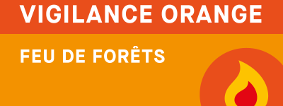 Vigilance orange pour le risque feu de forêt