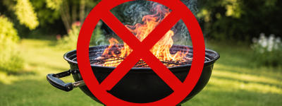⚠️ Interdiction temporaire des appareils de cuisson à flamme en extérieur